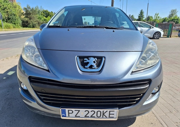 Peugeot 207 cena 12900 przebieg: 203000, rok produkcji 2010 z Trzciel małe 106
